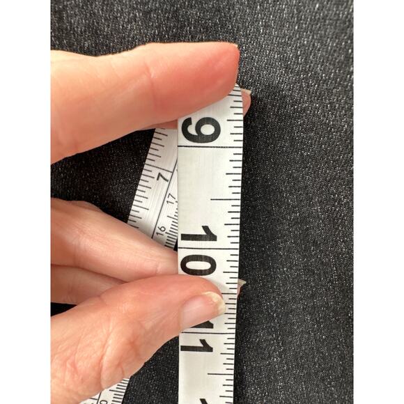 Cabi Jeans Womens 4 Black High Straight Leg Mid Rise Smoulder Stretch Denim - Picture 8 of 8